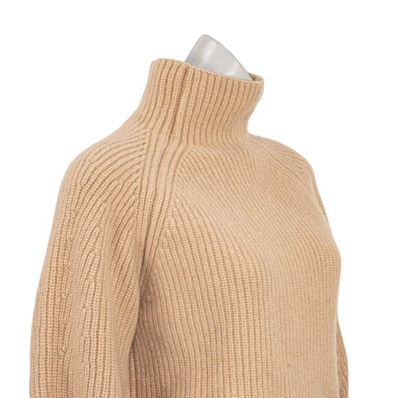 In the Mood For Love ITMFL Ribbed Turtle Neck Sweater Wool Cashmere Sz S - Picture 8 of 9